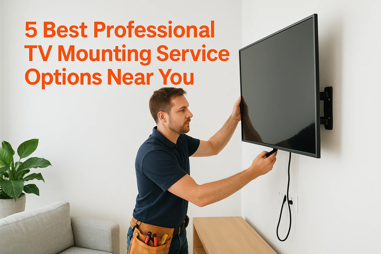 5 Best Professional TV Mounting Service Options Near You